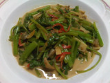 bayam gurih terasi