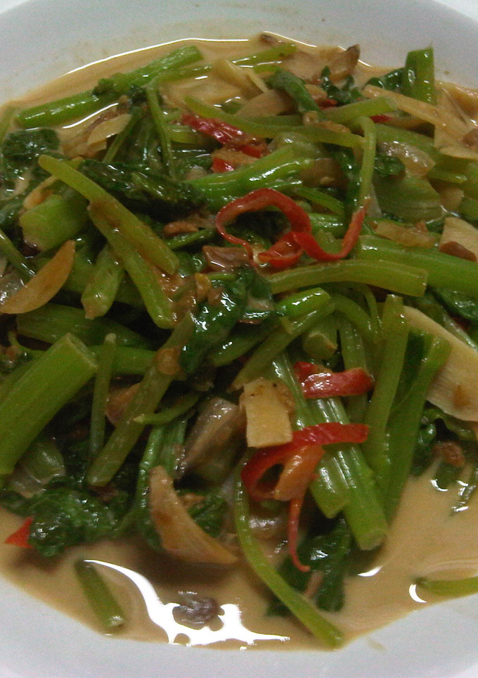 Foto resep bayam gurih terasi