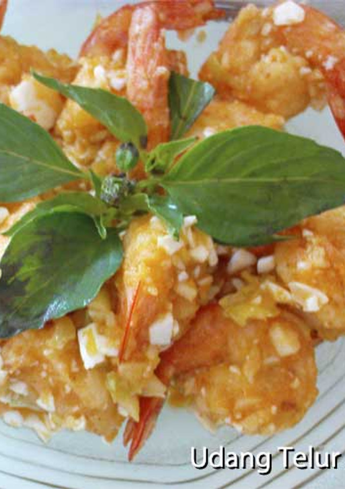 Foto resep Udang Telur Asin