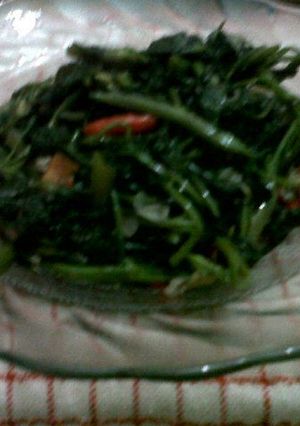 Foto resep Tumis kangkung pedes