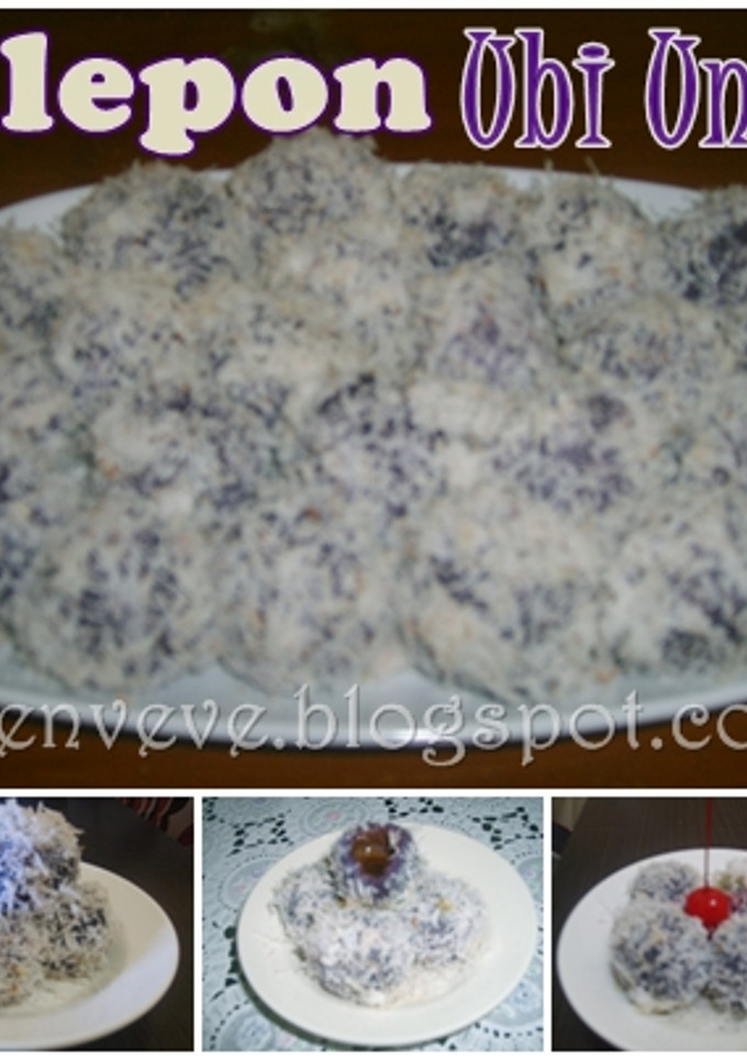 Foto resep Klepon Ubi Ungu