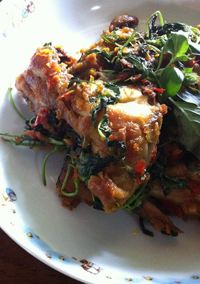 Foto resep Ayam Sambal Daun Kemangi