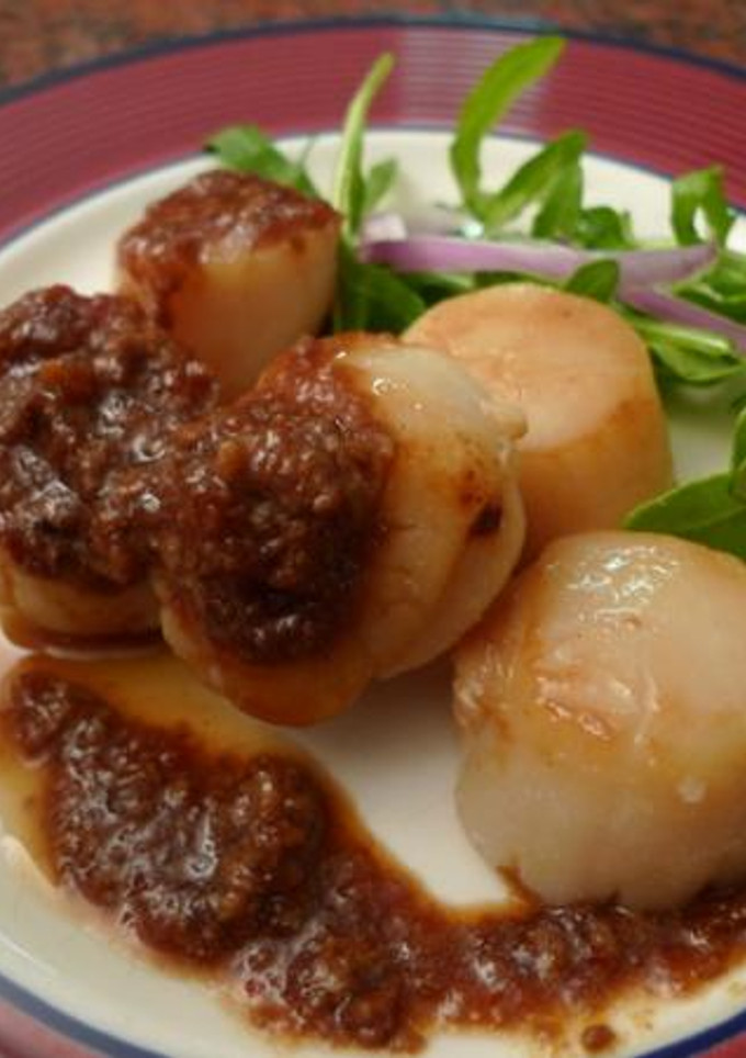 Foto resep Scallop with Onion Glaze