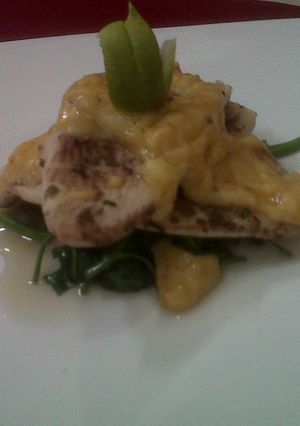 Foto resep Steamed Fish With Bechamel Sauce