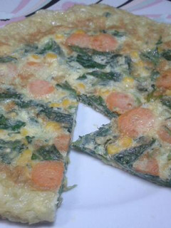 Foto resep Omelet Bayam Jagung
