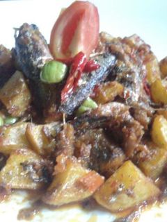 Foto resep Balado Sarden Kentang Pete