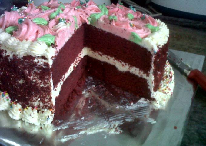 Ini dia! Cara gampang memasak RED VELVET CAKE dijamin istimewa