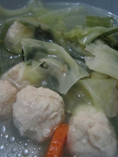 Foto resep Baso Ayam Kuah Sayur