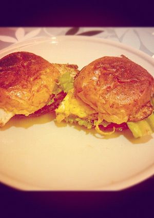 Foto resep Ron's Hamburger