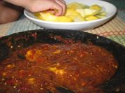 Gambar rujak buah ulek