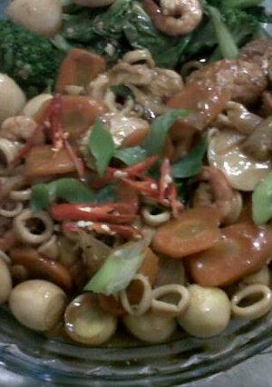 Foto resep TUMIS isi laut