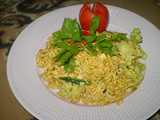 Mie Telur Gado gado ala Dova
