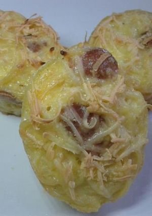 Foto resep Spagheti Panggang Saus Keju
