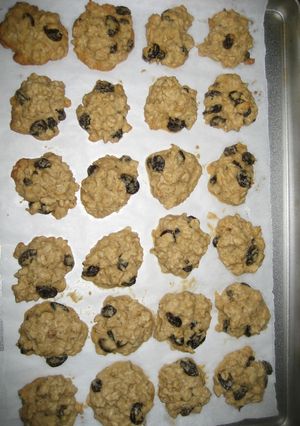 Foto resep Oatmeal Raisin Cookies