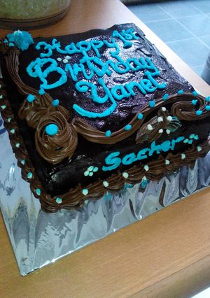 Foto resep Sacher Torte