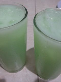 Foto resep Milkshake Melon Vanilla