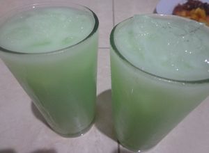 Foto resep Milkshake Melon Vanilla