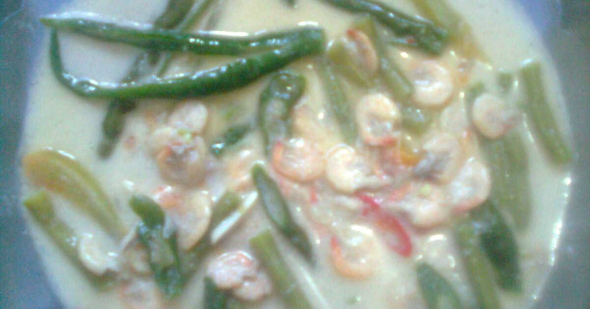  Resep  GULAI  PUTIH  UDANG KACANG PANJANG oleh SURYANITA 