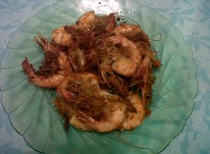 Foto resep Resep Udang Goreng Kering