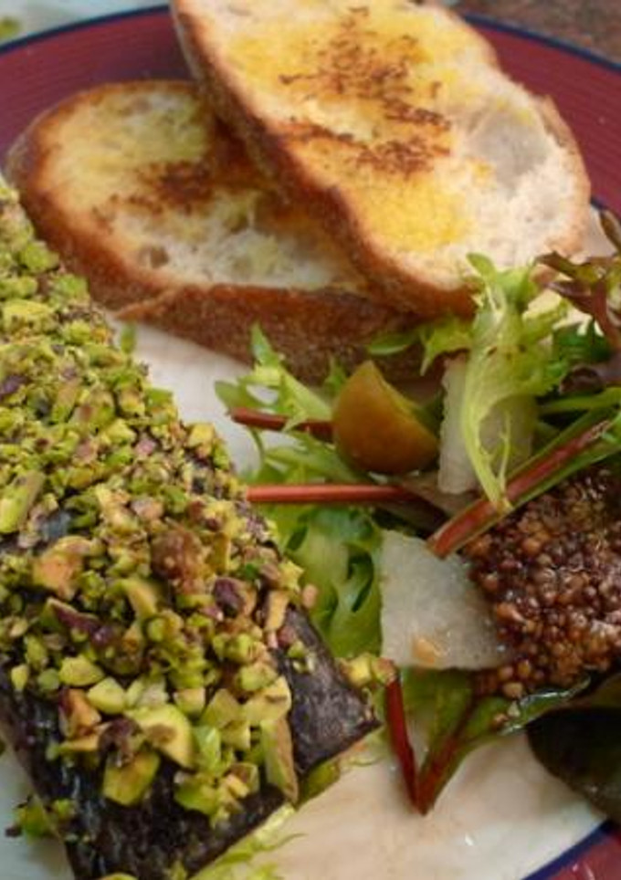 Foto resep Pistachio Crusted Salmon
