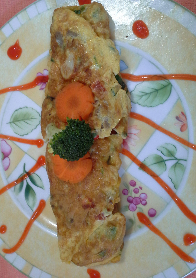 Foto resep OMLET ROLL