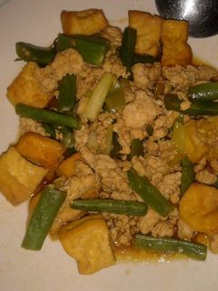 Foto resep Buncis ayam Tahu