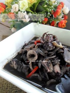 Foto resep Cumi Masak Hitam