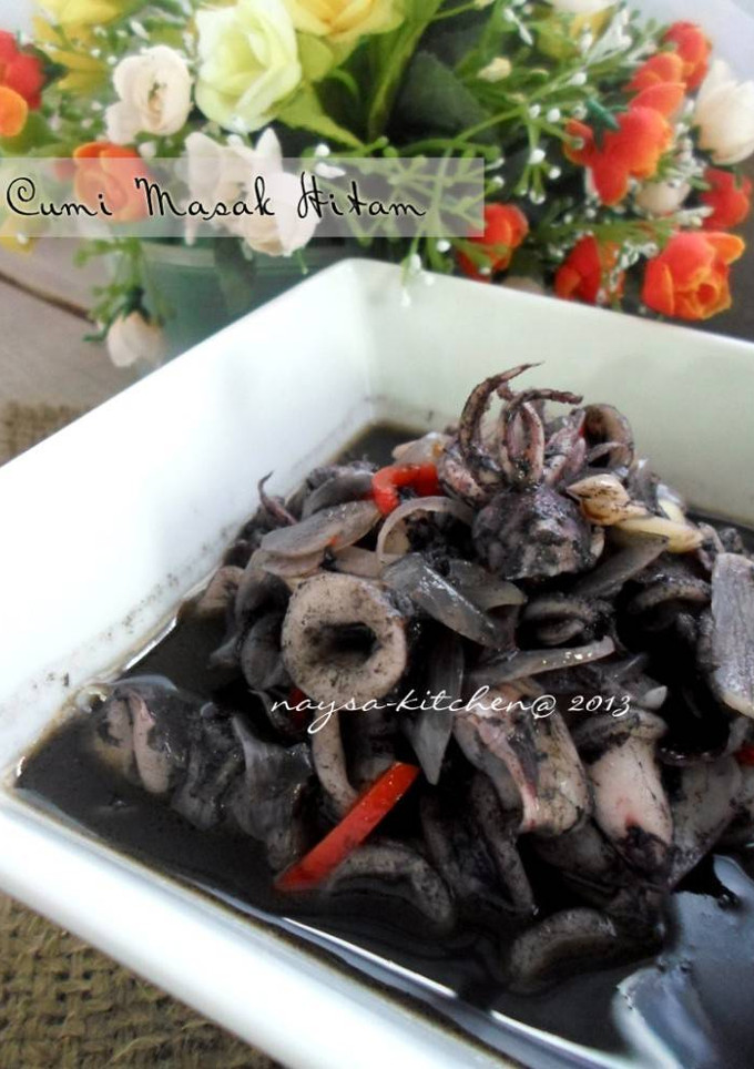 Foto resep Cumi Masak Hitam