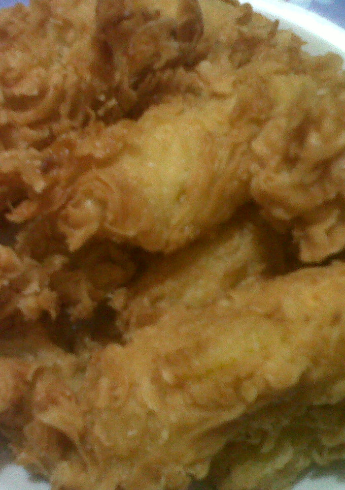 Foto resep pisang goreng krispy