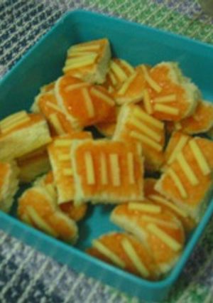 Foto resep roti tawar kering saus sambal