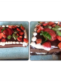 Foto resep Homemade tiramisu fruit puding