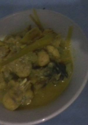 Foto resep Penyu sungai masak kunyit kering