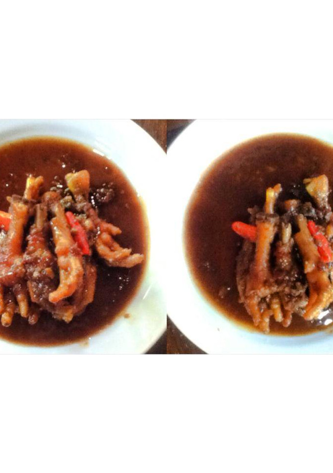 Foto resep Ceker Meleduk