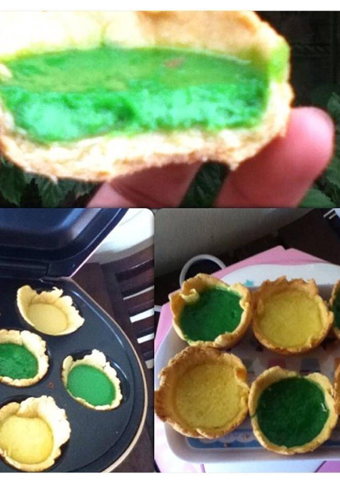 Foto resep Pie Susu Pandan