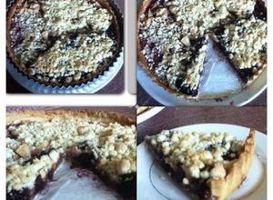 Foto resep Cherry Crumble Pie