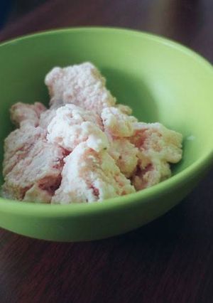 Foto resep Es Yogurt Stroberi