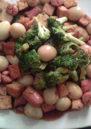 Foto resep tumis brokoli puyuh