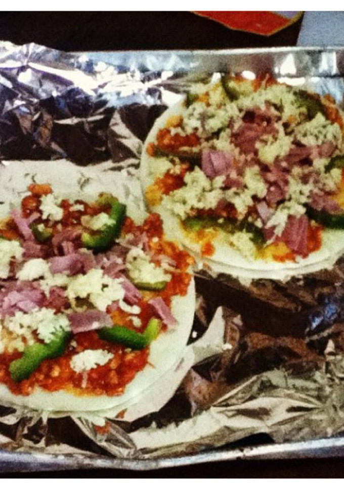 Foto resep pizza Bolognese