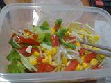 Salad sayur simple