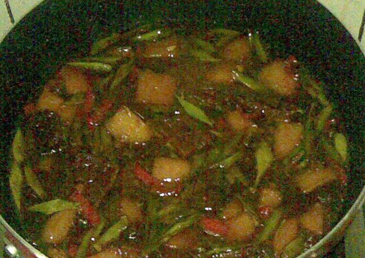 Semur Dendeng Kentang Buncis