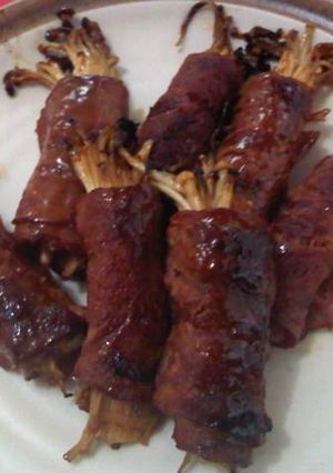 Foto resep ENOKI GULUNG DAGING