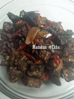 Foto resep Paru Sapi Pedas Manis
