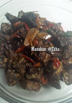 Foto resep Paru Sapi Pedas Manis