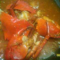 A picture of Kepiting Saus Tiram.