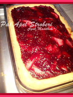 Foto resep Pai Apel Stroberi