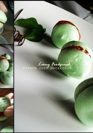 Foto resep FRENCH corn MACAROONS