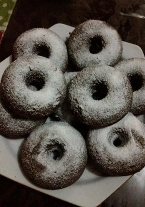 Foto resep Baked Chocolate Donut