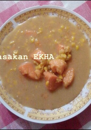 Foto resep Kolak Jagung Ubi Jalar #MasakBareng #EdisiUbiJalar