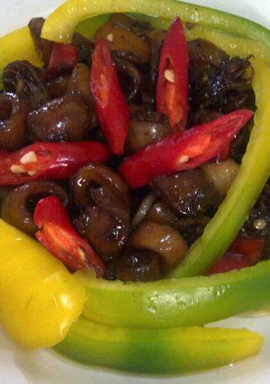 Foto resep Cumi Asin Pedas Koe ala Redy Steffen