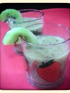 Foto resep kiwi apple smoothie